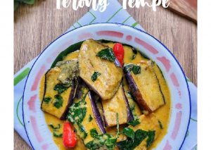 Bagaimana Membuat Pecel Santan Terong Tempe, Lezat