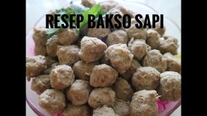 Bagaimana Membuat Pentol Bakso Daging Sapi yang Lezat