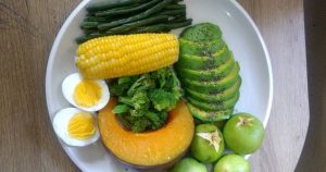Cara Gampang Membuat Sayur Kukus, Alpukat dan buah Tin, Lezat
