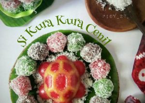 Easiest Way to Make Tasty Si Kura Kura Cenil (Cenil Singkong 3 Rasa)