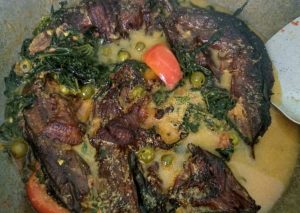 Recipe: Perfect GULAI IKAN LELE SALE + DAUN UBI