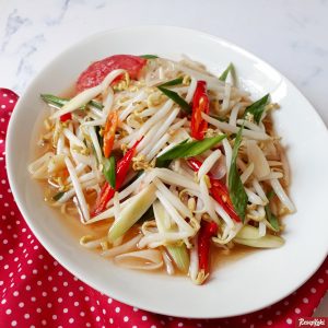 Langkah Mudah untuk Membuat 5. Tumis toge bakso ayam Anti Gagal