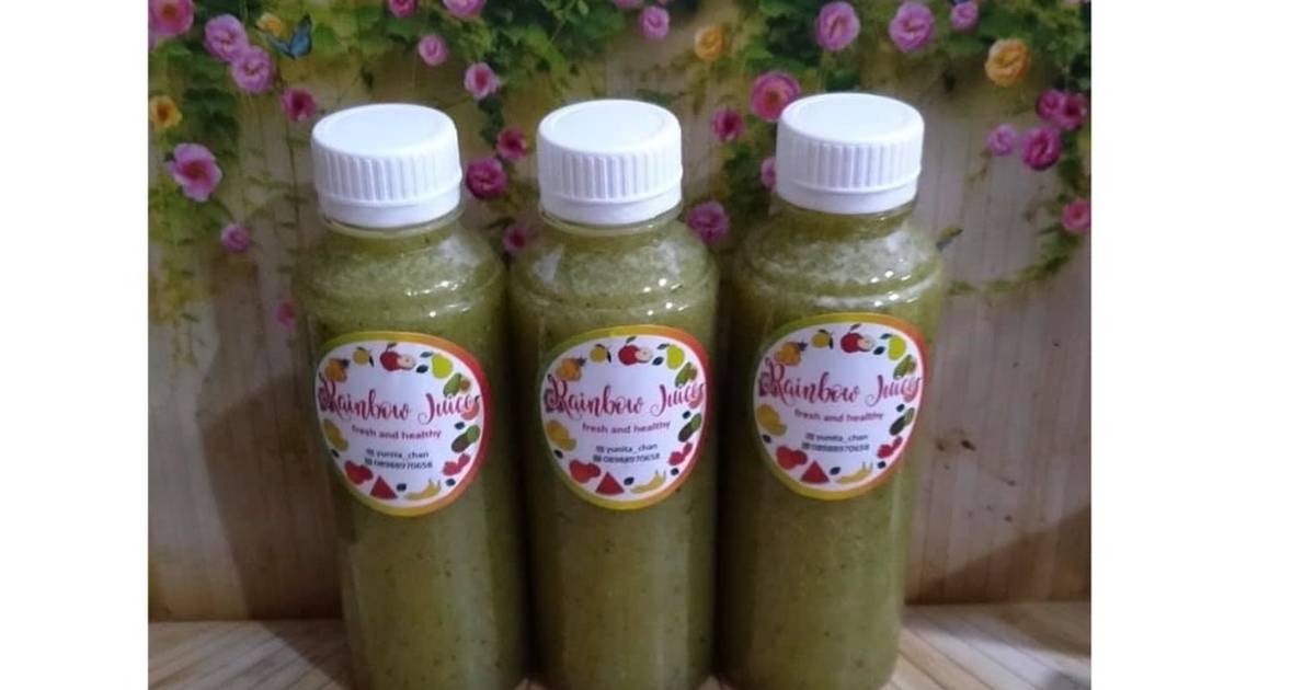 Langkah Mudah untuk Membuat Diet Juice Orange Golden Melon Kiwi Zucchini Dates, Lezat