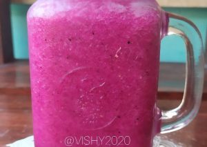 Langkah Mudah untuk Menyiapkan Jus buah naga campur lemon, Bisa Manjain Lidah