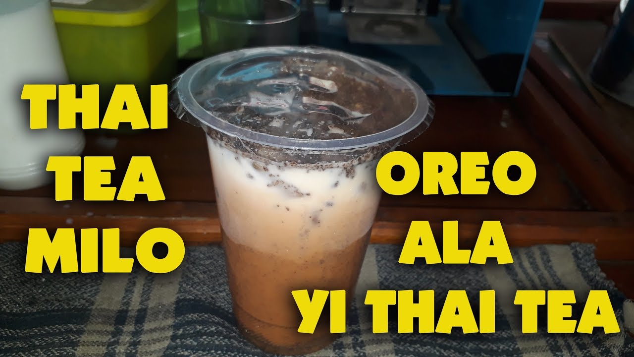 Langkah Mudah untuk Menyiapkan Thai tea cream oreo?, Bikin Ngiler
