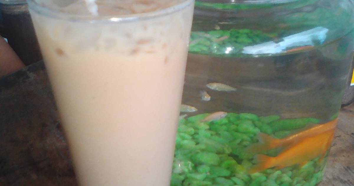 Langkah Mudah untuk Menyiapkan Thai tea (dari teh tubruk) yang Enak Banget