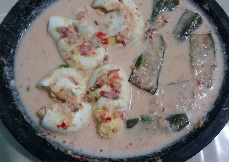 Langkah Mudah untuk Membuat Pecel Santan Tahu Telur Anti Gagal