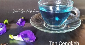 Recipe: Perfect Teh Cengkeh Bunga Telang