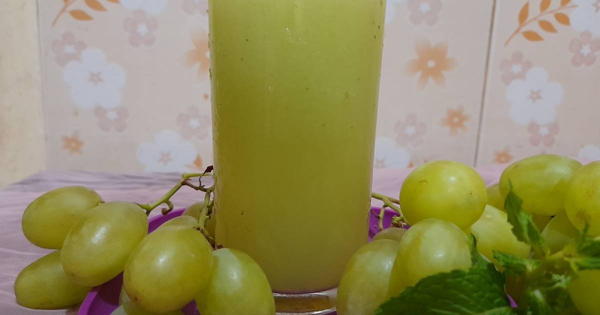 Recipe: Tasty Jus Anggur Hijau