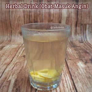 Recipe: Yummy Herbal Drink (Masuk Angin)