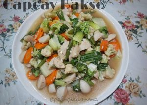 Resep Capcay Bakso Anti Gagal