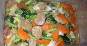 Resep Capcay bakso ?, Menggugah Selera