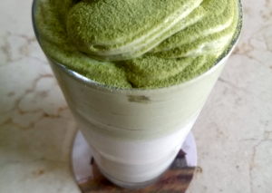 Resep Dalgona matcha latte, Bikin Ngiler