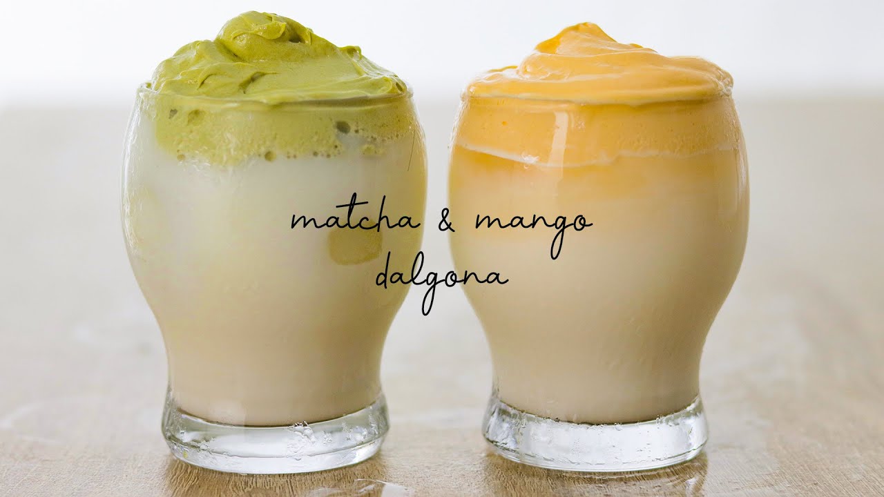 Resep Manggo Dalgona Coffee