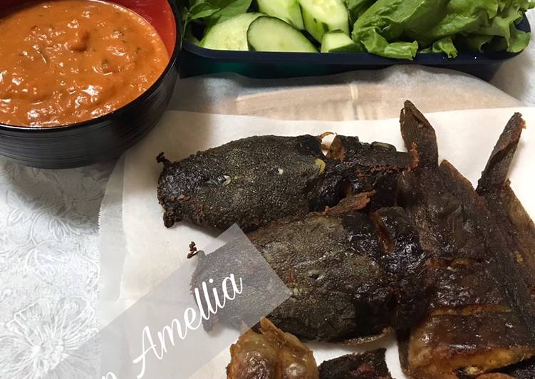 Resep Pecel lele inuk cepat saji ala amellia, Sempurna