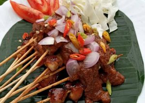 Resep Sate ayam bumbu pecel yang Bisa Manjain Lidah