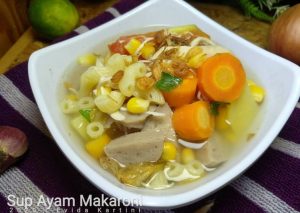 Resep Sup Rempah Bakso Makaroni, Bikin Ngiler