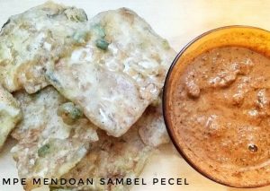 Resep Tempe Mendoan sambel pecel yang Enak Banget