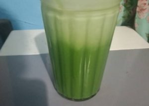 Resep Thai green tea ala dum dum, Bisa Manjain Lidah