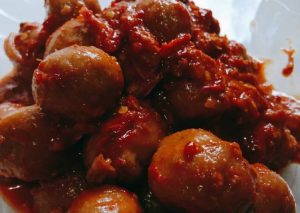 Resep Tumis Bakso Mercon ??, Sempurna