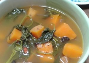 How to Prepare Tasty Sayur asem daun ubi & ubi jalar