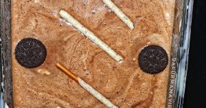 Bagaimana Menyiapkan Ice Choco Cheesecream Crunch yang Lezat