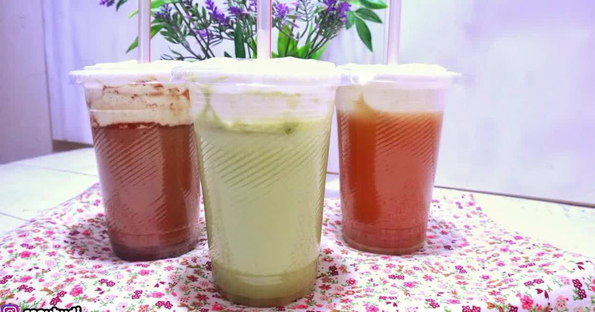 Resep ?? Salted Cheese Tea Anti Gagal