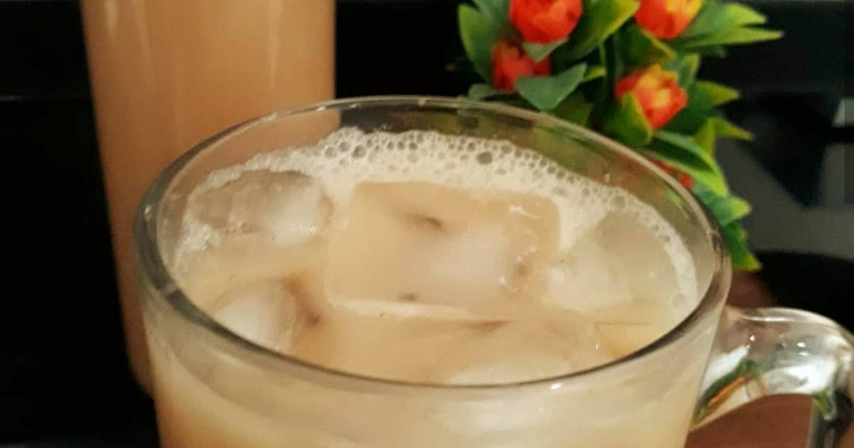 Resep Thai cheese tea Anti Gagal