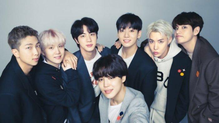 BTS Puncaki Boy Grup K-Pop Terpopuler Edisi Maret 2022