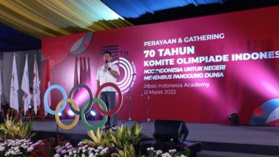 Perayaan 70 Tahun KOI, Okto: Olahraga Indonesia Menembus Panggung Dunia Bukan Sekadar Tema