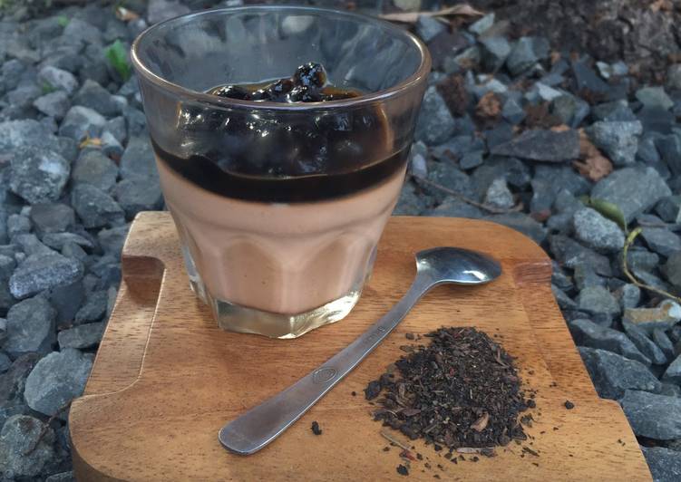 Resep Boba Thai Tea Panna Cotta yang Lezat