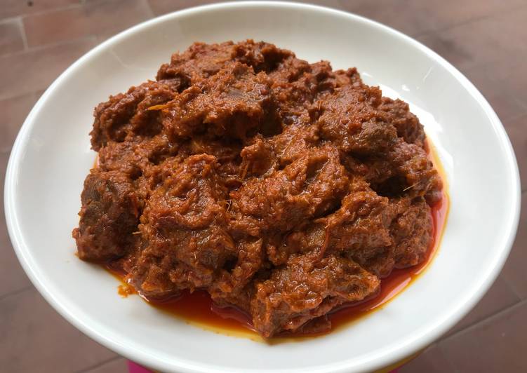 Resep 55. Rendang simple yang Enak
