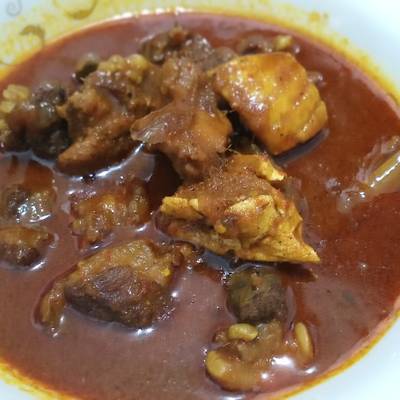 Resep Rabeg daging kepala sapi Anti Gagal